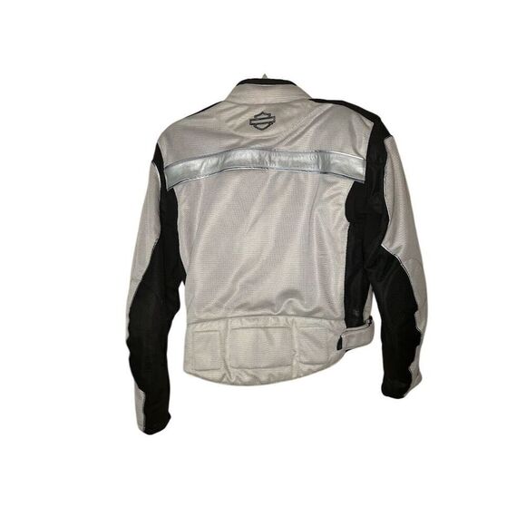 Harley-Davidson Women’s Motorcycle Jacket S Black / Silver Reflective - Picture 5 of 8